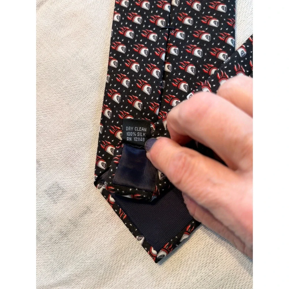 Mario Andretti Super Mario Silk Tie V Foundation Racing IndyCar NASCAR